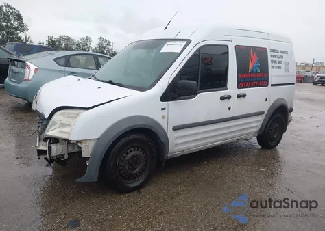 2010 Ford Transit Connect Xlt z USA, uszkodzony, nr VIN NM0LS6BN4AT024186